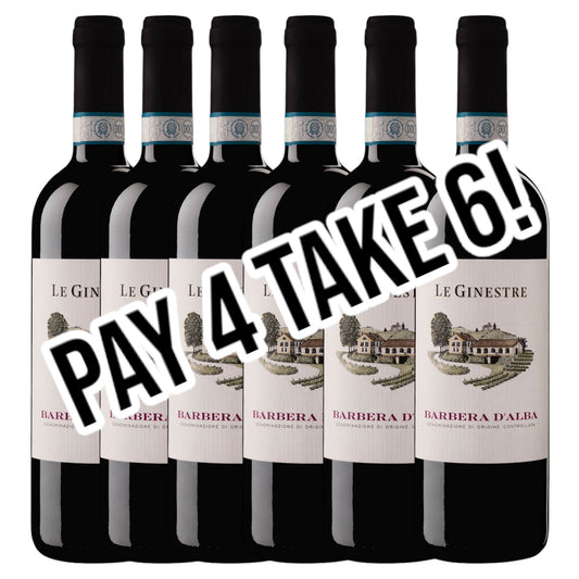 Le Ginestre Barbera d’Alba - 6 pack